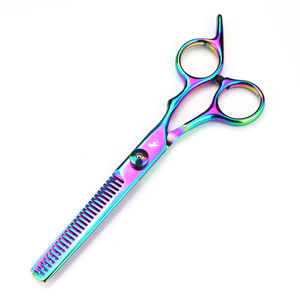 Forbici piatte da 6 pollici per forbici da <span class=keywords><strong>barbiere</strong></span> <span class=keywords><strong>e</strong></span> parrucchieri forbici speciali per diradamento di capelli <span class=keywords><strong>e</strong></span> capelli - Product Image 1