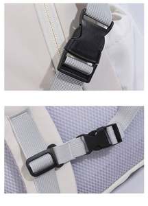 Nueva Mochila Escolar Deportiva Informal y Colorida de Estilo Coreano Ligera para Niñas con Bolsillos Laterales - Product Image 6