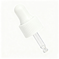 Flacon compte-gouttes cosmétique en verre transparent de qualité supérieure pour huile essentielle, sérum de soin de la peau, avec bouchon doré, 10 ml, 15 ml, 30 ml