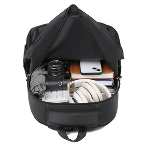 Laptop <b>Backpack</b> Men Multi <b>Compartment</b> Business Travel Large Size <b>With</b> Laptop <b>Compartment</b> Shoulder Straps Solid Color Spring 2024 - Product Image 2