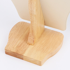 Doer x133 hiện đại tùy chỉnh cao cấp đồ trang sức bằng gỗ chân dung Vòng cổ mặt dây chuyền hiển thị đứng truy cập mô hình giá 18x18x32cm - Product Image 4