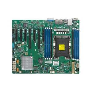 X11ssh-f sunucu ana kartı Xeon E3-1200 V5 LGA1151 soket H4 C236 Supermicro için PCI Express SATA MicroATX toplu - Product Image 3
