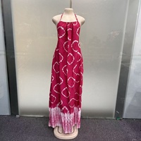 Robe moulante décontractée et élégante en polyester, dernière collection, imprimé ethnique africain, sexy et tendance, à bretelles, pour la saison printanière