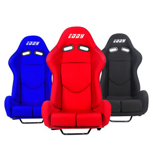 Siège de voiture modifié de grande taille EDDY, style ergonomique SR3, siège de course haut de gamme en daim pour le drift/le simulateur de course - Product Image 5