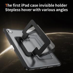 Funda protectora para iPad Pro de 11 pulgadas con soporte invisible, ranura para lápiz, cobertura total y a prueba de golpes. - Product Image 4