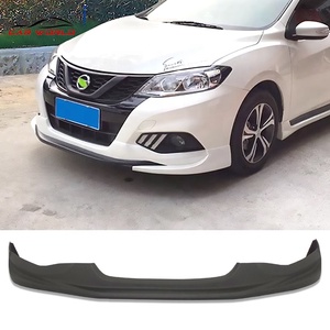 Front Bumper Lower Lip for 2016-2021 New ABS Material Glue Install Screw-On <b>Car</b> Exterior Parts - Product Image 2