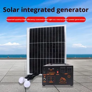 220V Full Set Small Household <strong>Solar</strong> Generator System Outdoor Emergency Action Power Supply with MPPT Controller for Home Use - Product Image 2