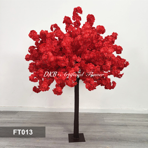 Árbol de Flores de Cerezo Artificial de Seda Personalizado, Centro de Mesa para Bodas y Eventos, Arreglo para el Día de San Valentín y Año Nuevo - Product Image 2