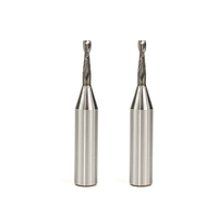 Fraise spirale TCT à 3 cannelures OEM/ODM, conception pour un retrait efficace des copeaux, pour l'usinage CNC du bois à grande vitesse