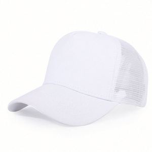 Gorras de Béisbol de Malla de 5 Paneles de Poliéster y Algodón con Logotipo Personalizado Bordado/Estampado al por Mayor de Fábrica - Product Image 5