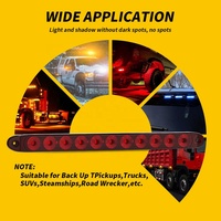 Barre de feux arrière LED rouge Newwind 11, 12V, étanche, feux de freinage, clignotants, feux de position arrière pour camion, bateau, camping-car
