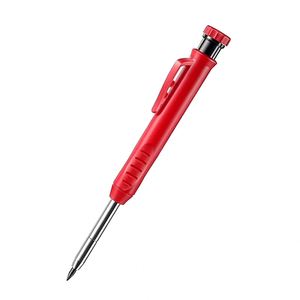 Lápiz de Carpintero Mecánico para Agujeros Profundos, para Arquitectura, Construcción y Trabajos en Madera, con Sacapuntas Integrado, Herramienta Manual de Marcado - Product Image 1