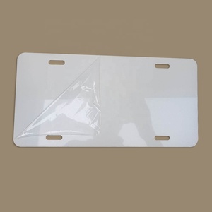 Placas de matrícula de los Estados de EE. UU. Personalizado en relieve en blanco Sublimación Placas de matrícula de aluminio para automóviles - Product Image 3