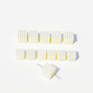 Wholesale Price DIY Handmade Earpiece Accessories ABS Natural White AAA Grade Ball Straight Hole <b>Loose</b> Baroque <b>Pearl</b> Beads - Product Image 5