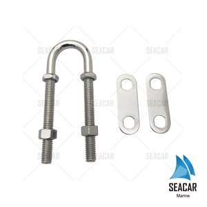Boulon en U en acier inoxydable Seacar 8 mm, accessoire pour bateau, matériel marin - Product Image 3