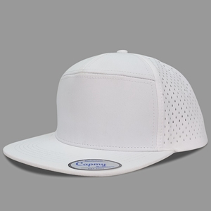 Hiệu Suất Dây Golf Mũ Không Thấm Nước Snapback Cap Không Thấm Nước Mũ Bóng Chày Laser Cắt Lỗ Đục Người Đàn Ông Thể Thao 7 Bảng Điều Chỉnh Golf Hat - Product Image 6