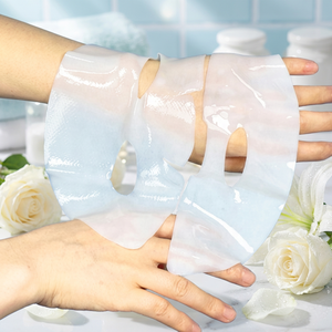 Mascarilla Facial de Colágeno Bio Rosa, Lámina de Hidrogel Antienvejecimiento, Blanqueadora e Hidratante para <span class=keywords><strong>el</strong></span> Cuidado de la Piel, Marca Privada OEM B2B - Product Image 1