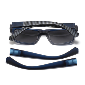 CONCHEN vintage PC occhiali da sole polarizzati quadrati occhiali da sole per gli uomini che vendono caldo occhiali da sole neri 2024 - Product Image 5