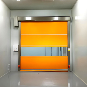 Portes verticales à enroulement rapide en PVC imperméables automatiques modernes haut de gamme sur mesure pour les installations industrielles - Product Image 6
