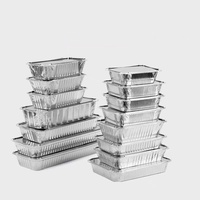 Boîte à pizza en aluminium pleine grandeur Plateau de cuisson en aluminium Table à vapeur jetable Moule en aluminium Récipient rond en étain avec couvercle