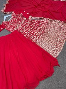 Traje de Anarkali nupcial de boda india para mujer, vestidos de traje de novia, pieza de Venta caliente a precio rentable - Product Image 3