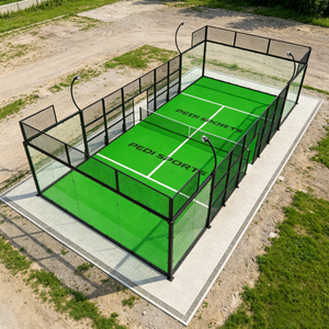 Proveedor Premium de Pistas de Pádel de 20M*6M, Pista Individual, Precio de Fábrica OEM, Aprobado por CE, Entrega Rápida de 5-10 Días - Product Image 6