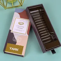 Caja de Chocolate a prueba de niños, embalaje personalizado de barra de leche y chocolate