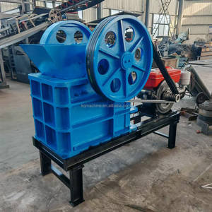 Nhỏ Mini Xách Tay Động Cơ Diesel Pe Di Động Sắt Vàng Quặng Granite Đá Đá Nghiền Tiểu Hàm Máy Nghiền Giá Máy Để Bán - Product Image 2