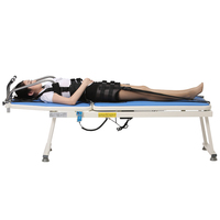 Cama de Tracción Espinal Eléctrica con Motor de Alta Calidad y Patas Plegables con Control Remoto Manual