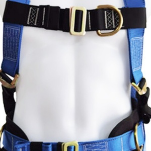 Ceinture de sécurité anti-chute VOLT pour électricien, usage extérieur, <span class=keywords><strong>corps</strong></span> entier, avec double <span class=keywords><strong>corde</strong></span>, double crochet, sangle <span class=keywords><strong>en</strong></span> polyester, capacité 300 kg - Product Image 3