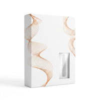 Stylo applicateur métallique jetable Tuteng avec emballage gaufré feuille d'or, conteneur cosmétique liquide personnalisé avec logo OEM