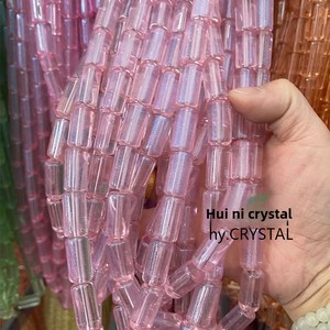 10*20MM Cristal Artificiel Lisse Baril Perles Grand Long DIY Bracelet Collier Boucles D'oreilles Cheveux Bijoux Chaussures Acces - Product Image 2