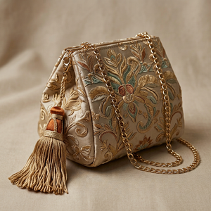 Breloque décorative à franges pour sac à main, sac à dos, 100% rayonne, style bohème, accessoire cadeau - Product Image 1