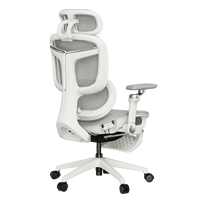Chaise de bureau moderne à dossier haut, chaise de direction ergonomique de luxe pour personnel, pivotante, en maille