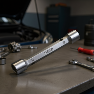 Fasano <b>Socket</b> Wrench 16mm <b>17mm</b> Dual Size Auto Repair Tool - Product Image 3