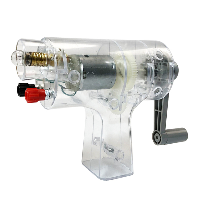 Physics Education Instrument Handle Generator Primary Teaching Aids Mini Generator Educational Equipment