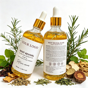 Aceite de Romero y Menta de 100 ml para el Crecimiento del Cabello, Marca Privada, Cuidado del Cuero Cabelludo Seco, Tratamiento Estimulante para la Salud - Product Image 3