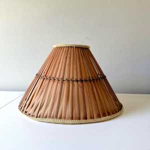 Pantalla de repuesto de ratán para lámpara colgante, cubiertas de bombilla para ventilador de techo, pantallas de luz para accesorios de iluminación colgantes - Product Image 1