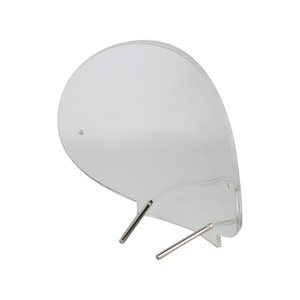 Phong cách mới truy cập hàng đầu Acrylic xi lanh mỹ phẩm mặt nạ hiển thị giá trang điểm trên khuôn mặt hiển thị đứng - Product Image 4