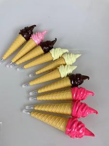 Eiscreme-förmiger Kunststoff-Kugelschreiber für Kinder und Werbegeschenk Hergestellt in China - Product Image 2