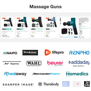 A4326 Tendencia 2025 Pistola <span class=keywords><strong>de</strong></span> Masaje <span class=keywords><strong>Corporal</strong></span> Completo con Motor sin Escobillas 100% Probado, 5 Velocidades Ajustables y 4 Cabezales <span class=keywords><strong>de</strong></span> Masaje para Espalda - Product Image 2