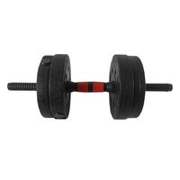 Haltères réglables en ciment kettlebells haltères d'haltérophilie avec fitness de gymnastique