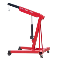 Grue de levage hydraulique mobile et pliable de 2 tonnes (2000 kg) pour moteur de voiture, neuve, en métal, avec élingue à chaîne – Fabriquée en Chine