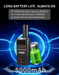 Talkie-walkie de communication vidéo réseau mondial avec caméra intégrée, micro, capteur CMOS, Wi-Fi pour GPS, étanche <span class=keywords><strong>IP68</strong></span> - Product Image 5