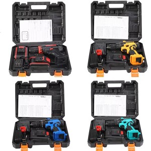 Multifunktionales INNCA Lithium-Elektrobohrer-Set 1/4 Zoll Steckschlüssel-Antrieb Hartschalenkoffer Plastik-Elektroschrauber Lade-Werkzeug - Product Image 6