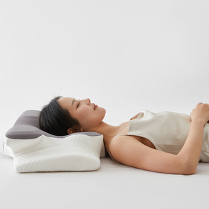 Memory Foam <strong>Pillow</strong> Cooling Gel Neck Support Memory Foam <strong>Pillow</strong> Solid Pattern <strong>King</strong> Size 200TC Washable Cover - Product Image 2