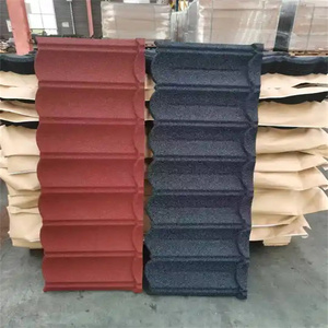 Precio barato <span class=keywords><strong>Roma</strong></span> Tile G28 Color arena recubierta de Zinc aleación de aluminio Tejas Verde Hoja de techo de ventilación trasera para villas - Product Image 2