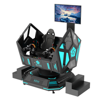 Simulador de vídeo de realidad virtual 9d, precio, juego de plataforma de PC, máquina de auriculares, juego Vr, máquina de juego de disparos Arcade, certificado CE