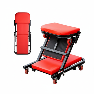 36 \ "sedia di ispezione per auto pieghevole 2-in-1 da 36 \" pieghevole da 330 libbre 330 capacità di peso rotolamento strumento di ispezione auto auto - Product Image 1
