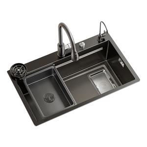 Panier de drainage triangulaire de la tête de dragon de pluie volant, bouton d'interrupteur de piano contrôle indépendamment l'é - Product Image 5